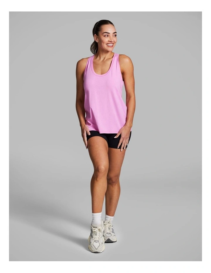 All Day Tank in Popular Pink image 5