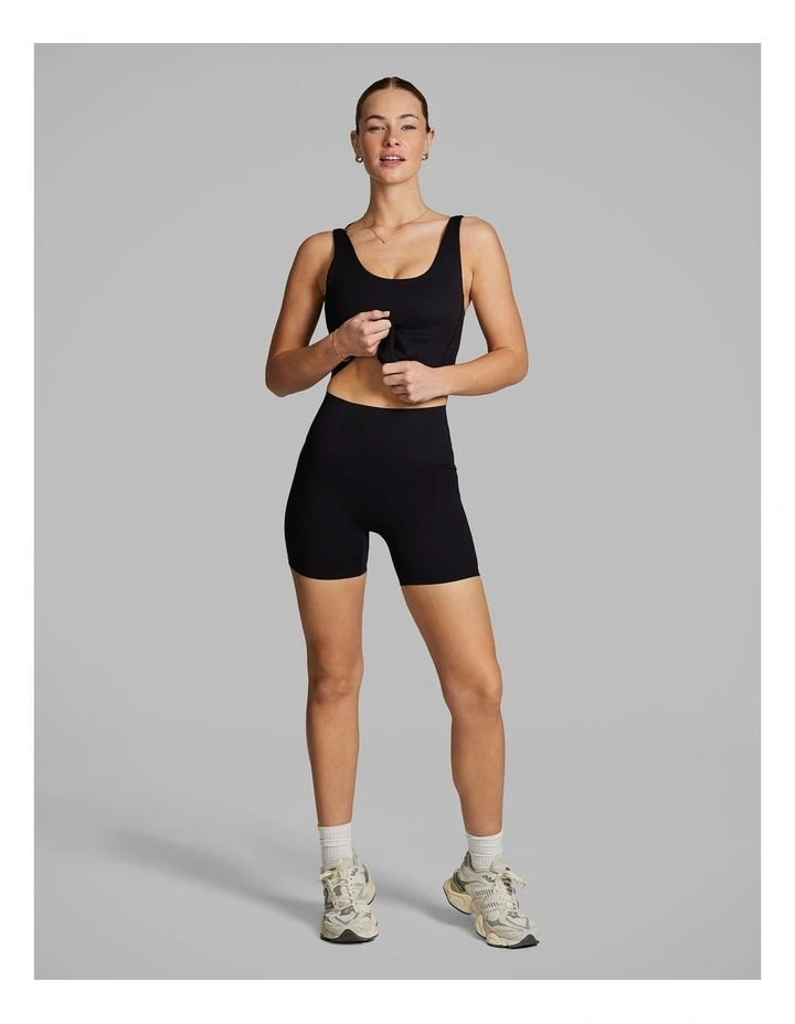 Coreform Mid Thigh Bike Shorts in Black image 6