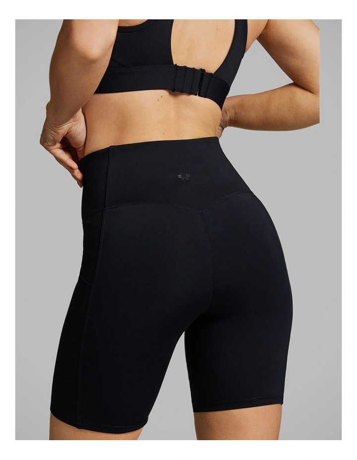 Gym And Swim Quad Bike Shorts Black image 3