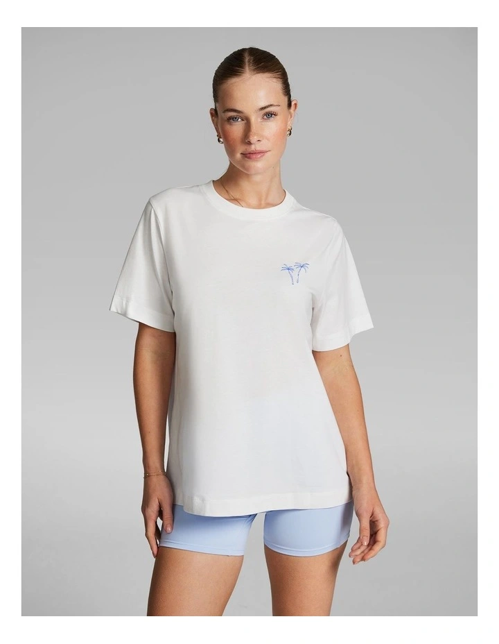 Graphic Tee in White image 1