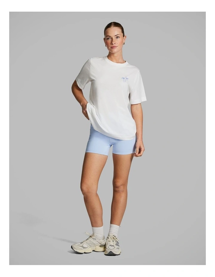 Graphic Tee in White image 5