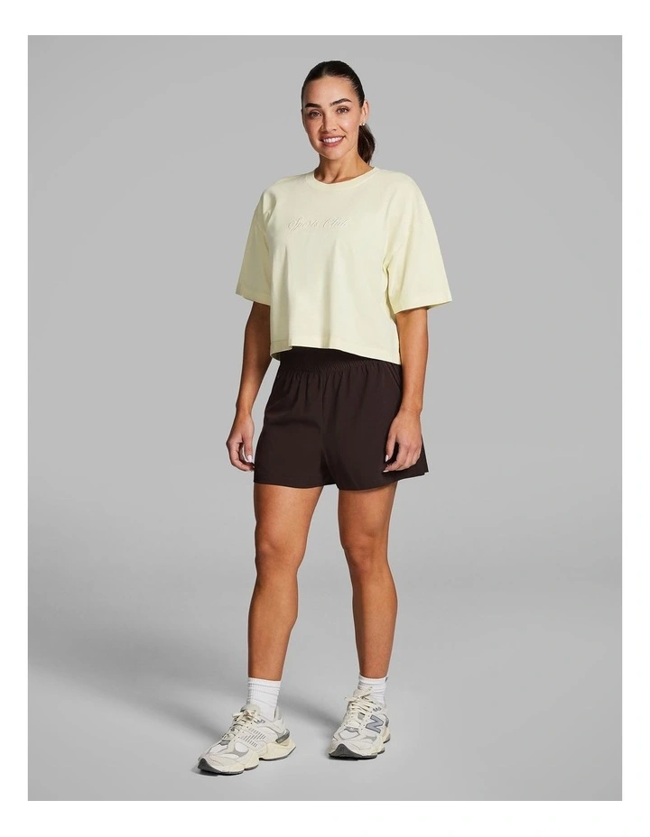 Boxy Hip Length Tee in Sunflower image 5
