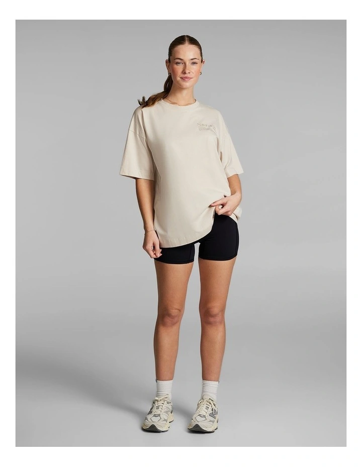 Baggy Fit Tee in Vanilla image 5