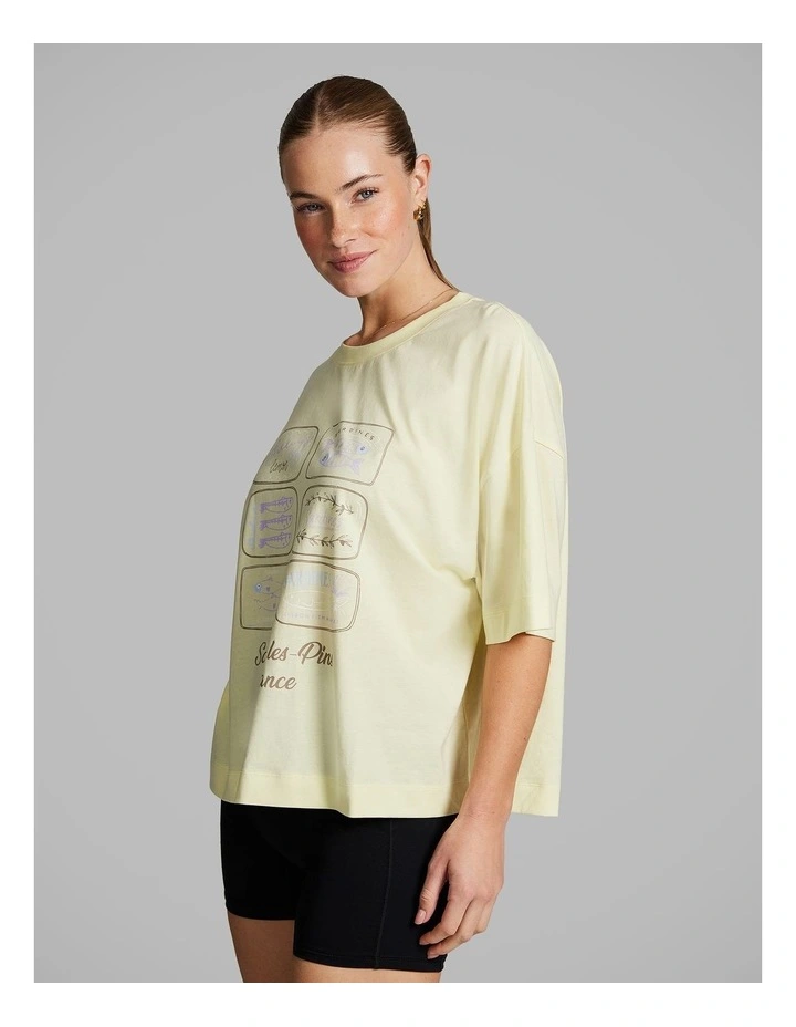Oversize Boxy Tee Sunflower image 2
