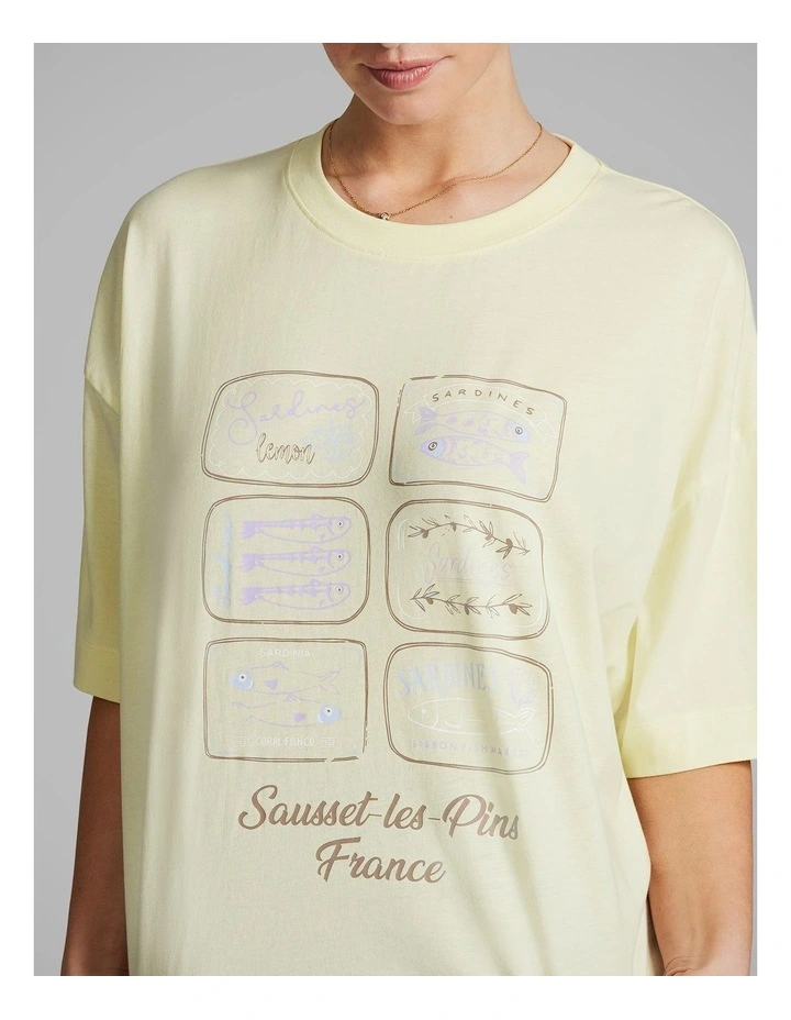 Oversize Boxy Tee Sunflower image 4