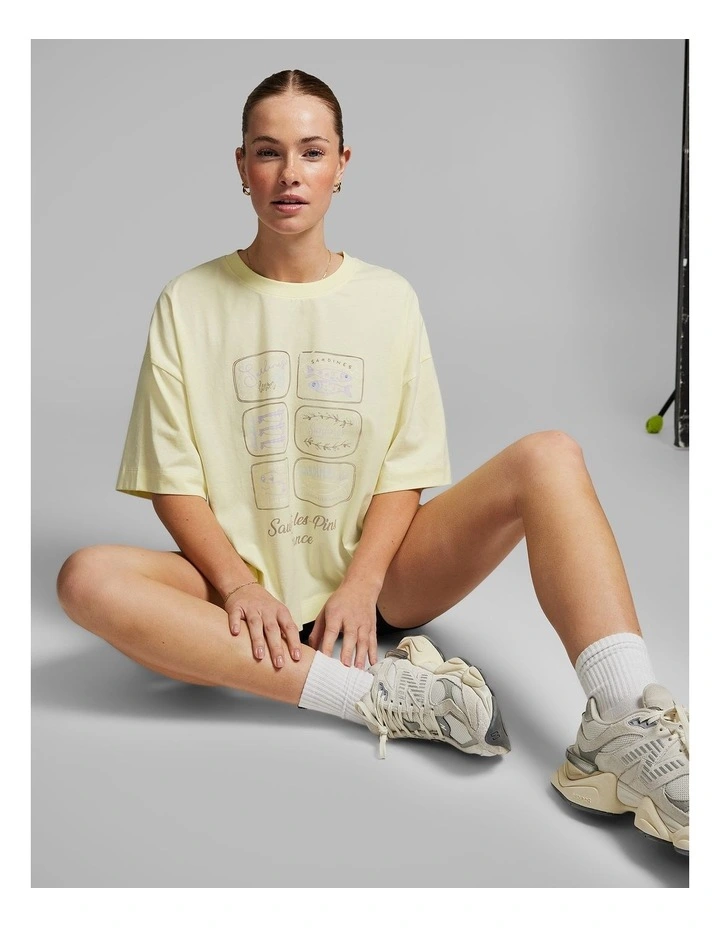 Oversize Boxy Tee Sunflower image 6