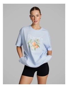 Oversize Tee in Blue