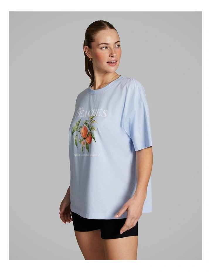 Oversize Tee in Blue image 2