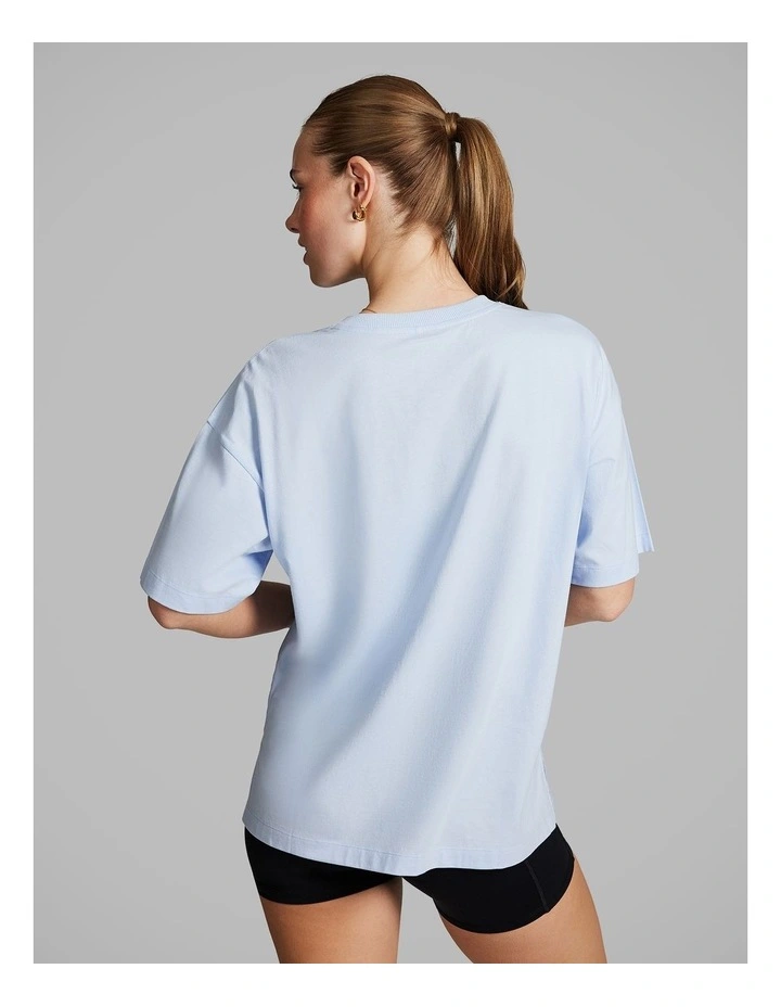 Oversize Tee in Blue image 3