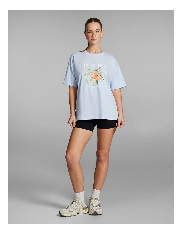 Oversize Tee in Blue image 5