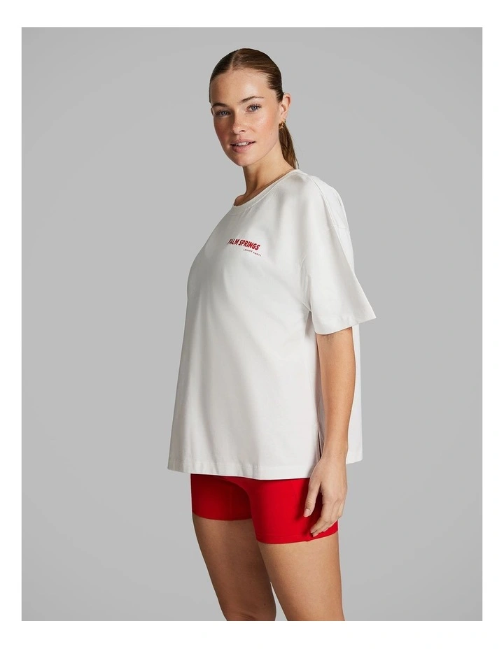 Oversize Tee in White image 2