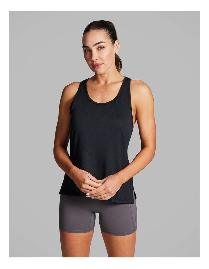 In Motion Singlet in Black image 1