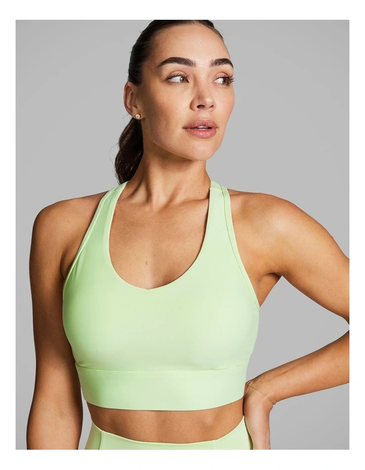 High Impact Sports Bra Lime Soda image 4