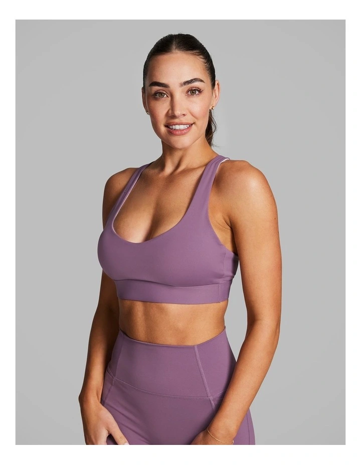Sweetheart Medium Impact Sports Bra Wildberry image 3