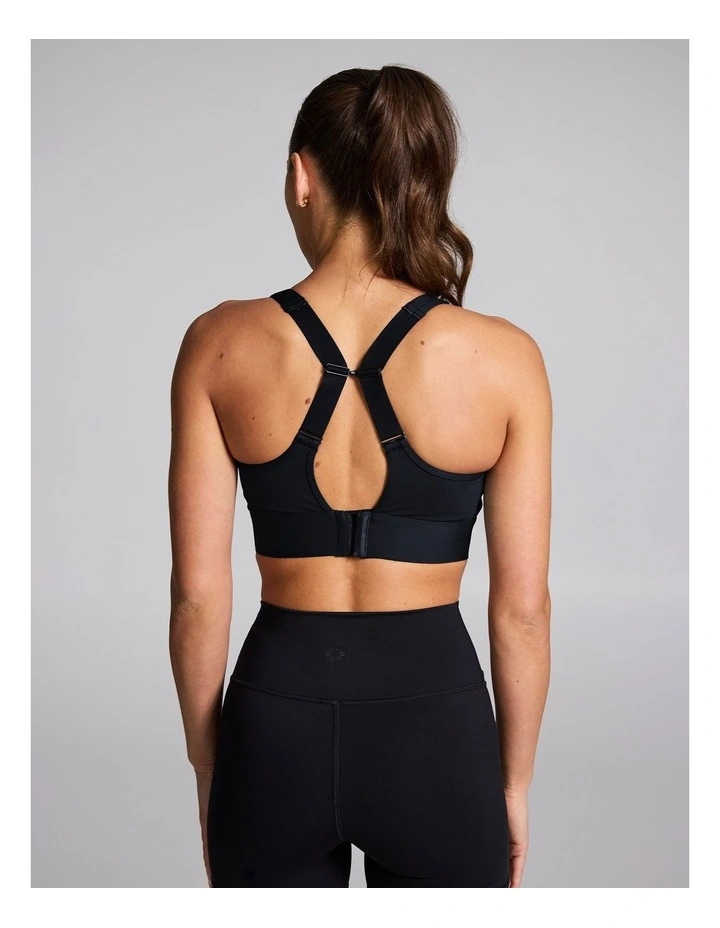 Base One High Impact Sports Bra Black image 2