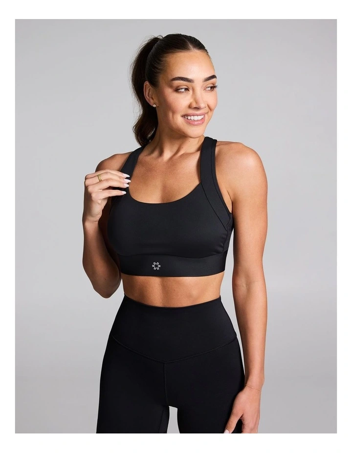 Base One High Impact Sports Bra Black image 3