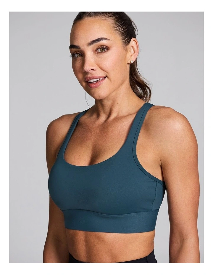 Base One High Impact Sports Bra Midnight Green image 4