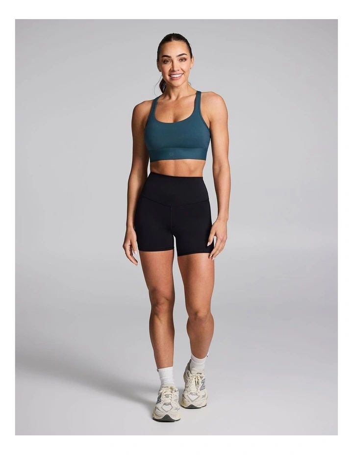 Base One High Impact Sports Bra Midnight Green image 5