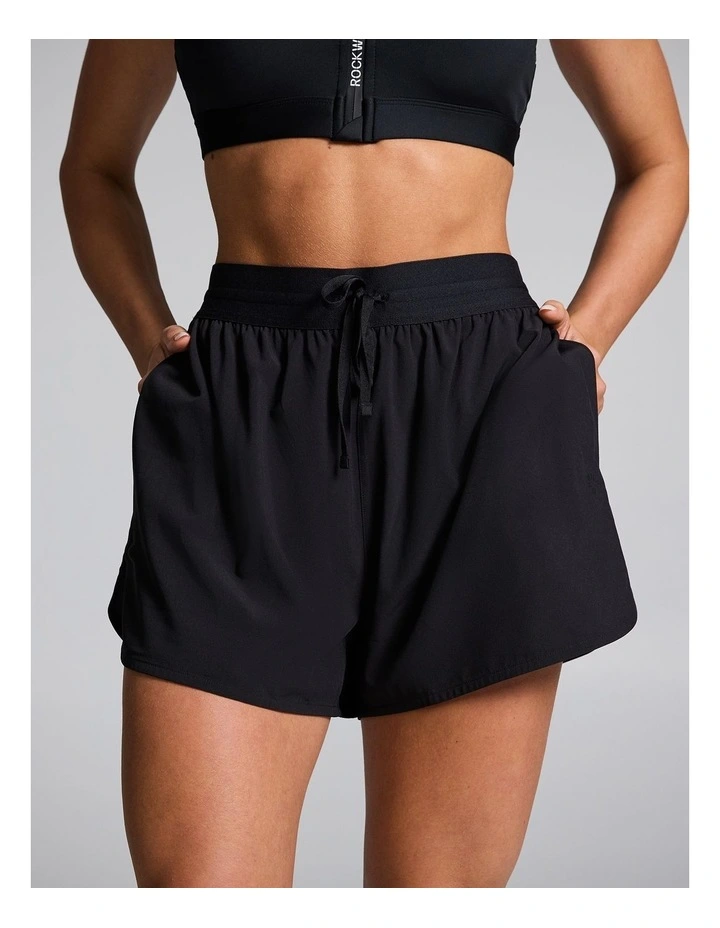 Tempo Run Shorts Black image 3