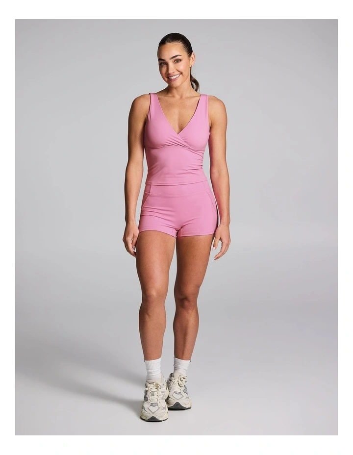 Show Up Singlet in Popular Pink image 5