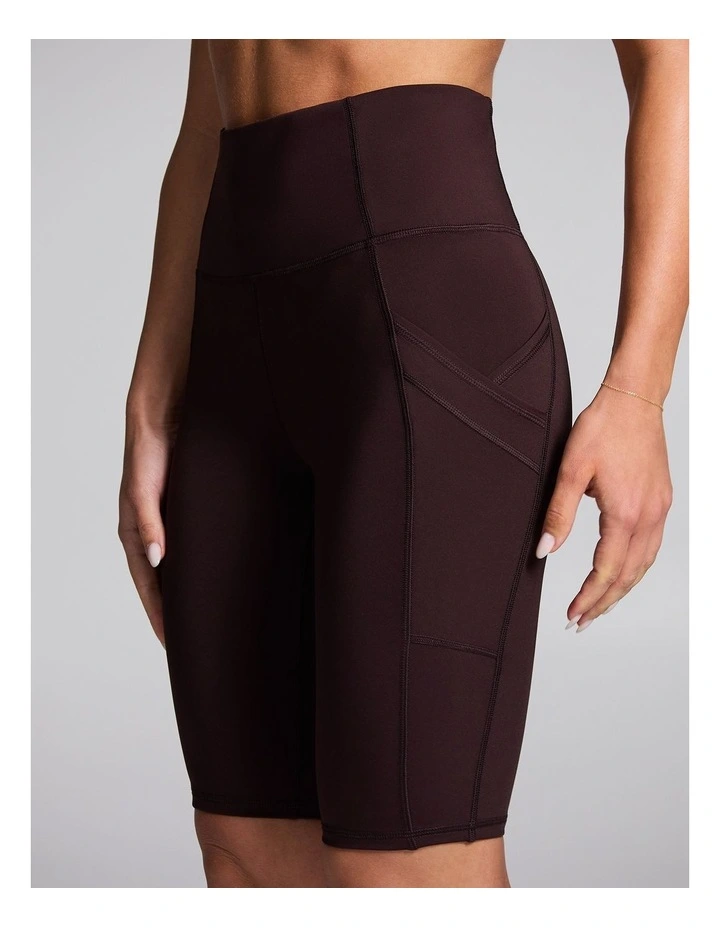 Olympia Pocket Bike Shorts in Blackberry image 4