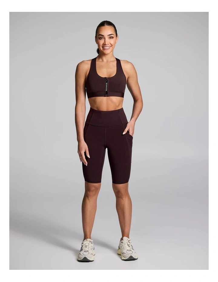 Olympia Pocket Bike Shorts in Blackberry image 5