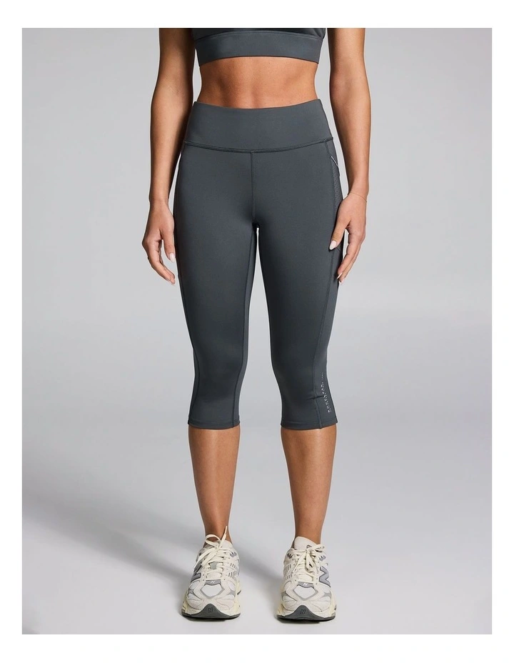 Speed 3/4 Tights Dark Khaki image 1