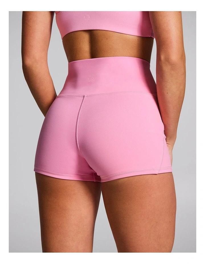No Front Seam Booty Shorts Popular Pink image 2