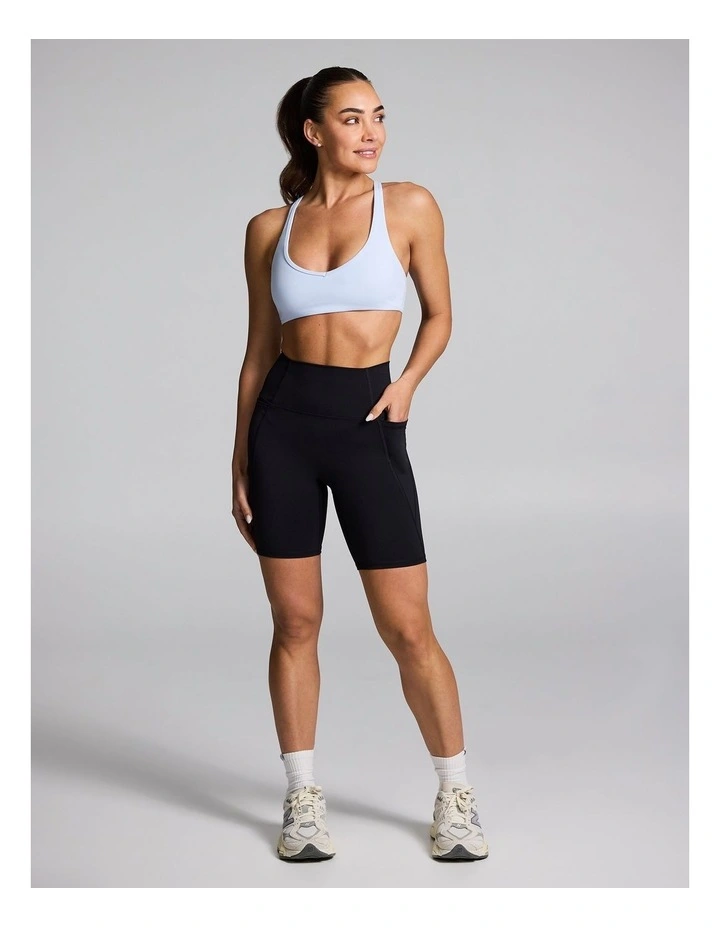 No Front Seam Quad Bike Shorts Black image 5