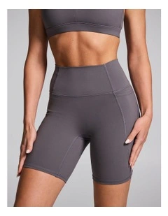 No Front Seam Quad Bike Shorts Smoke