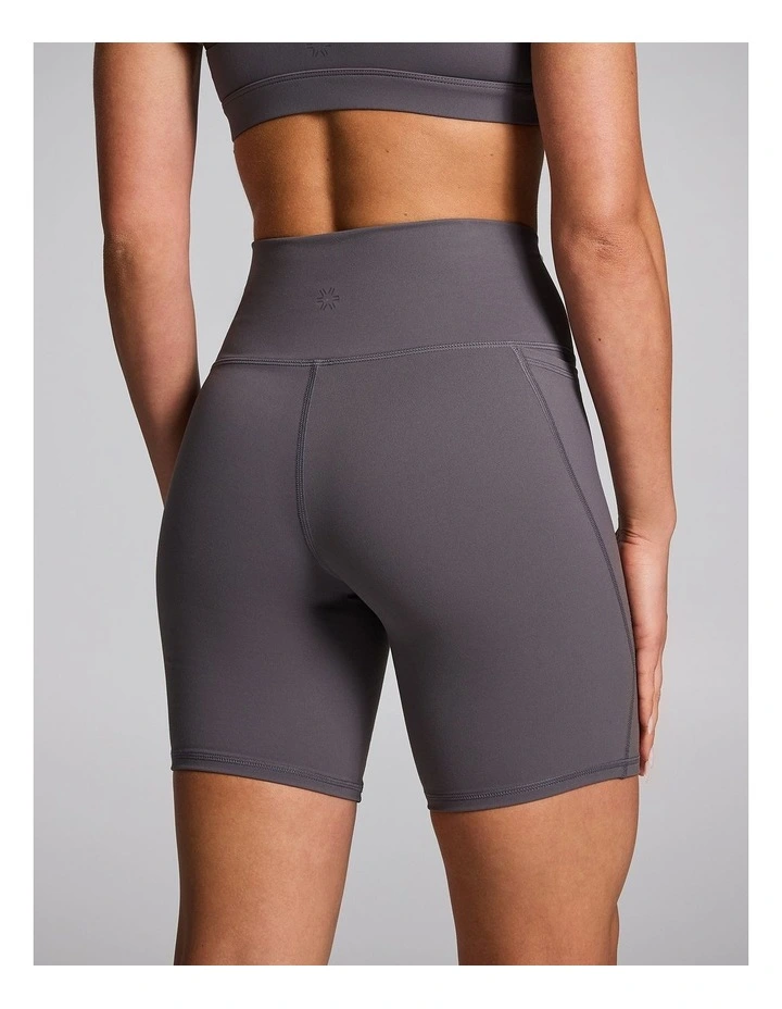 No Front Seam Quad Bike Shorts Smoke image 2