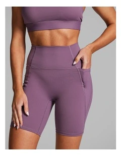 No Front Seam Quad Bike Shorts Wildberry