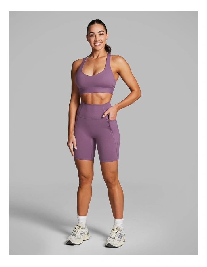 No Front Seam Quad Bike Shorts Wildberry image 5