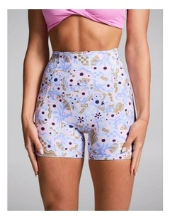 No Front Seam Mid Thigh Bike Shorts Popular