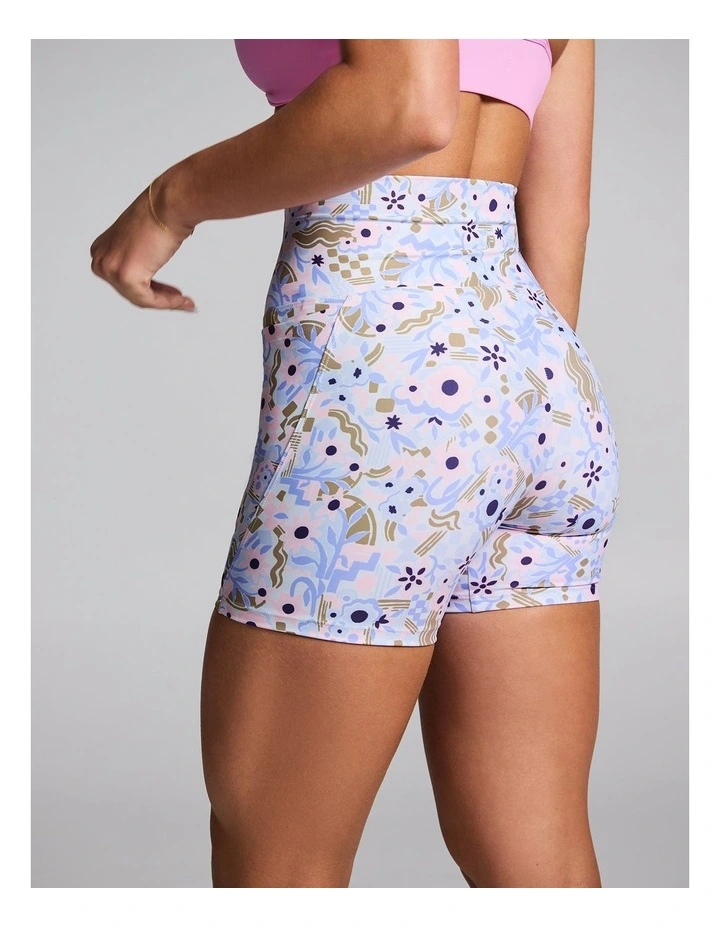 No Front Seam Mid Thigh Bike Shorts Popular image 2