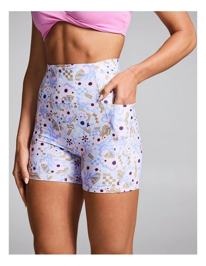 No Front Seam Mid Thigh Bike Shorts Popular image 3