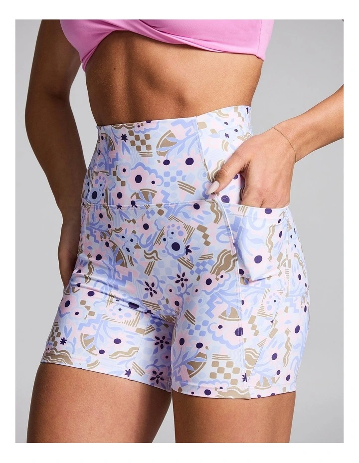 No Front Seam Mid Thigh Bike Shorts Popular image 4