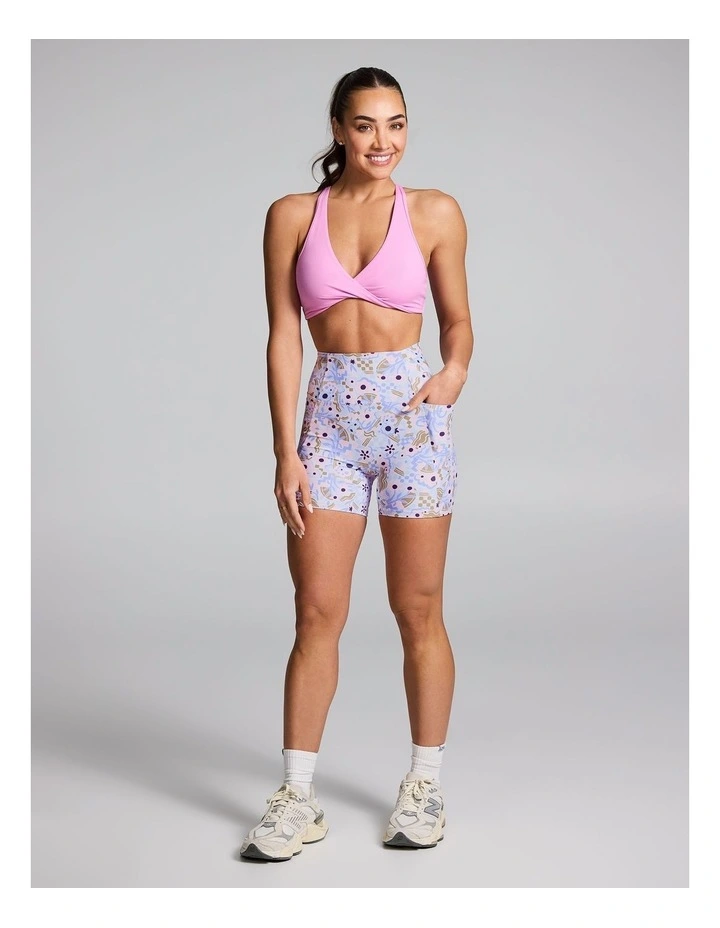 No Front Seam Mid Thigh Bike Shorts Popular image 5