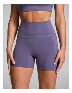 No Front Seam Mid Thigh Bike Shorts Soulful