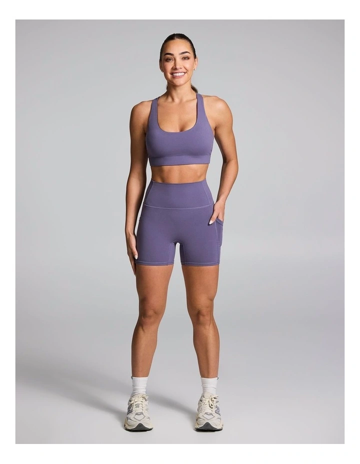 No Front Seam Mid Thigh Bike Shorts Soulful image 5