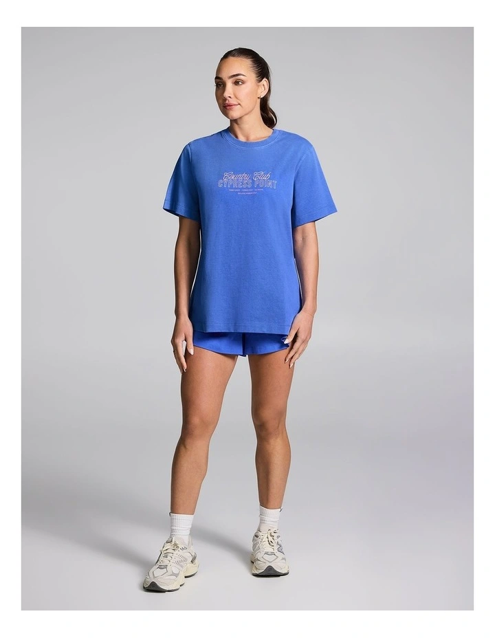 Graphic Tee in Blue image 4