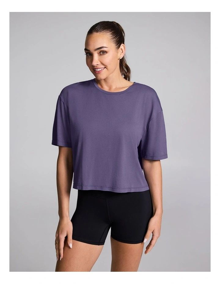 Freestyle Tee in Purple image 1