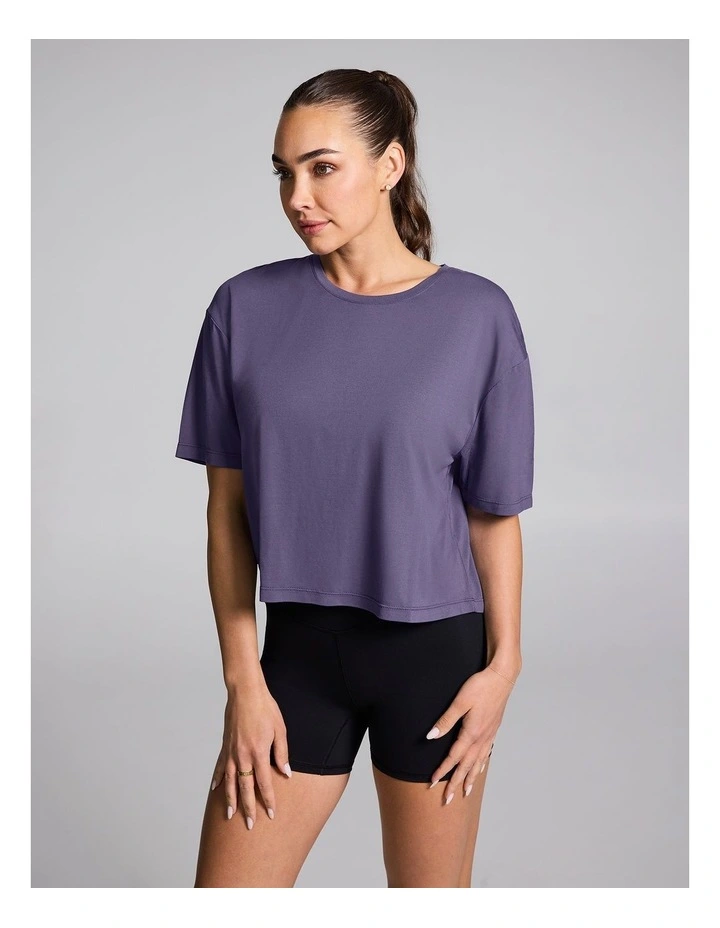 Freestyle Tee in Purple image 3