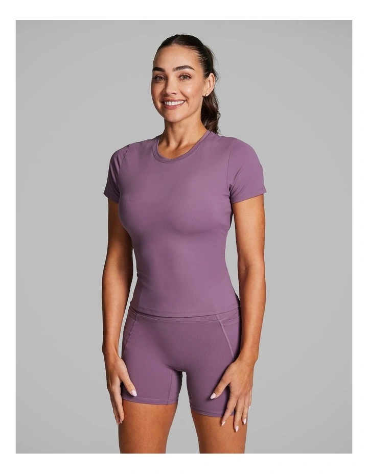 Inspiration Tee in Purple image 1