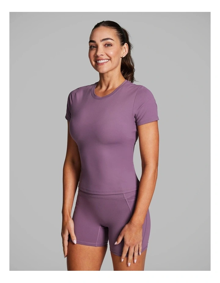 Inspiration Tee in Purple image 3