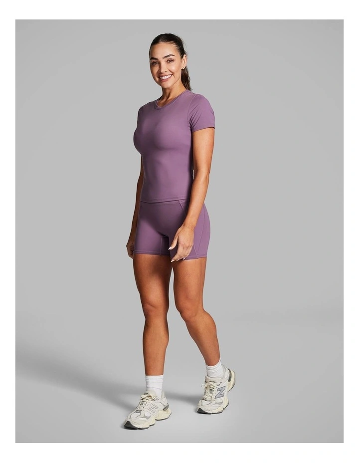 Inspiration Tee in Purple image 5