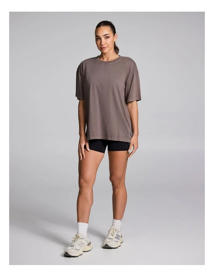Oversize Tee in Brown image 5