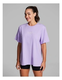 Graphic Tee in Ultraviolet