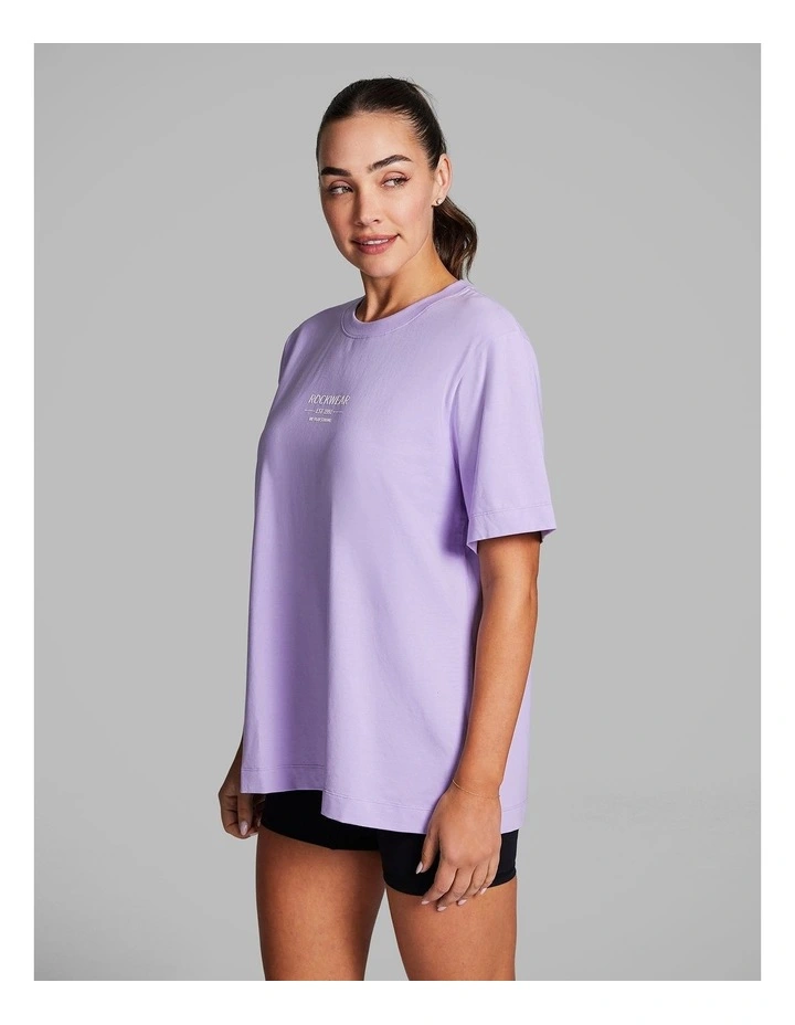 Graphic Tee in Ultraviolet image 3