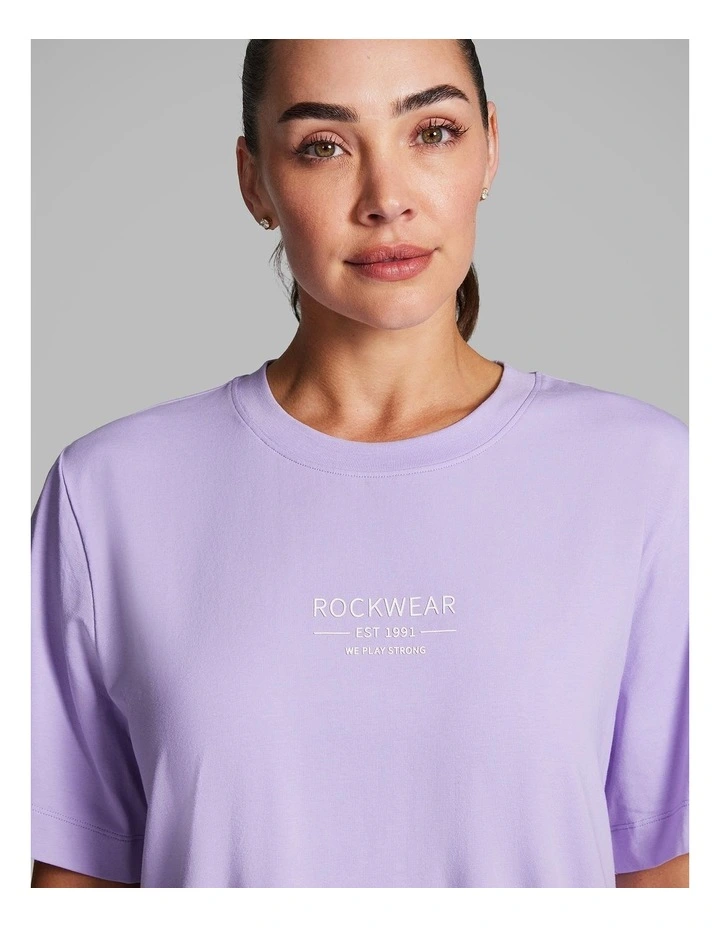 Graphic Tee in Ultraviolet image 4